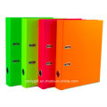 Qualité A4 Rouges / Orange / Green PVC Lever Arch File Folder